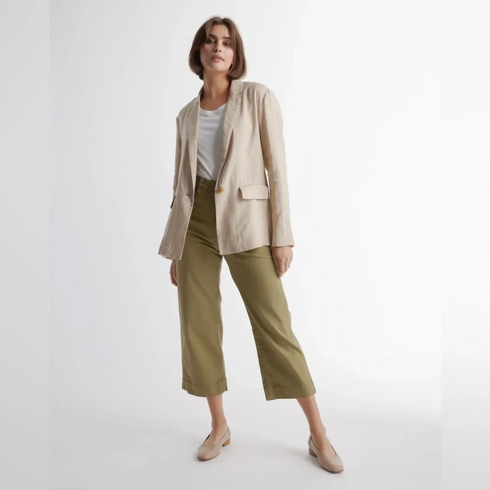 Quince linen blazer